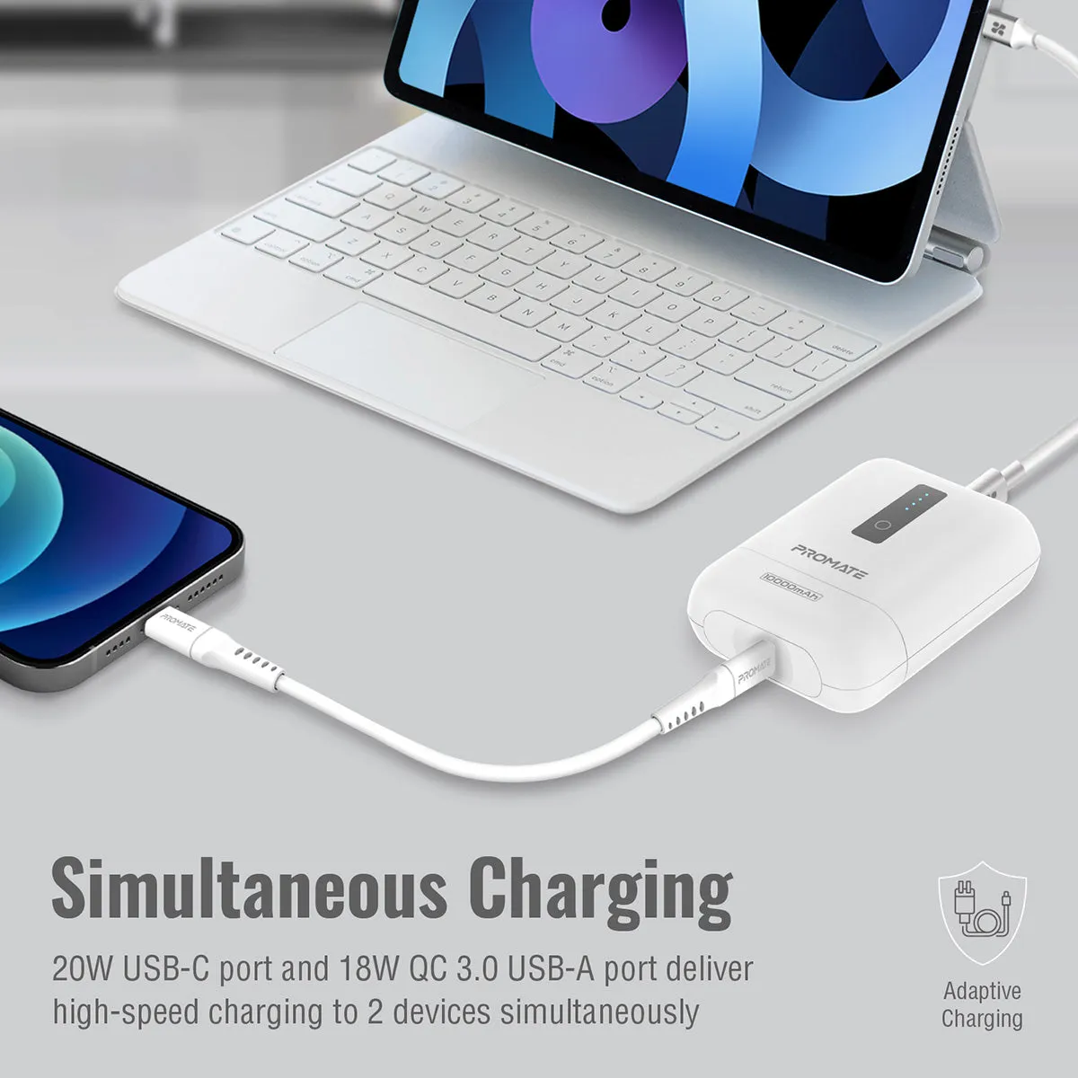 10000mAh Super Mini Power Bank