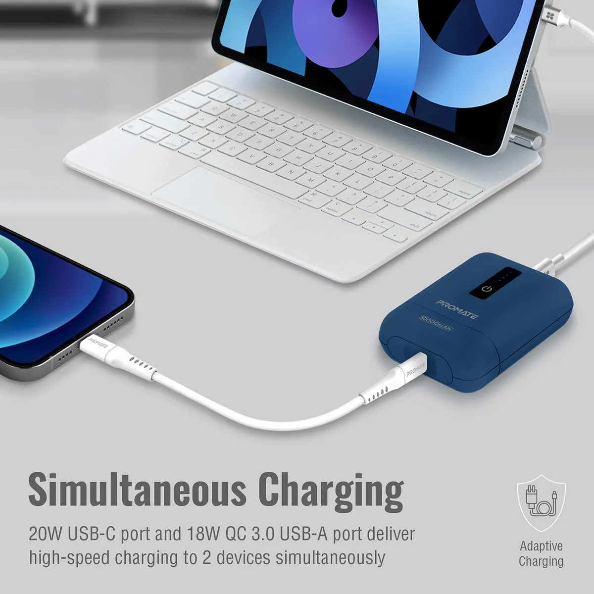 10000mAh Super Mini Power Bank