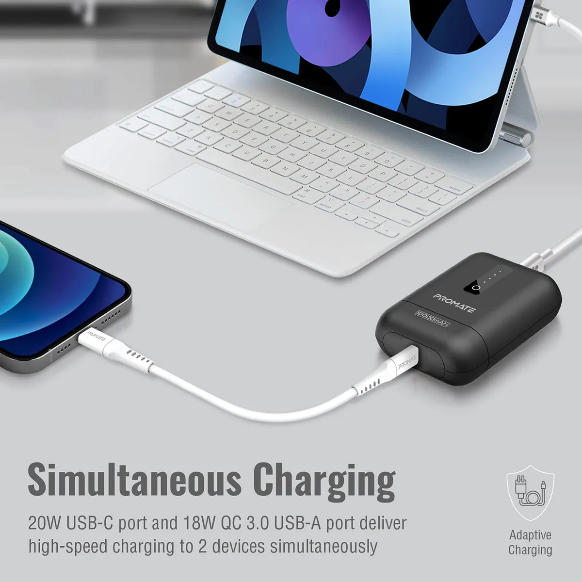 10000mAh Super Mini Power Bank