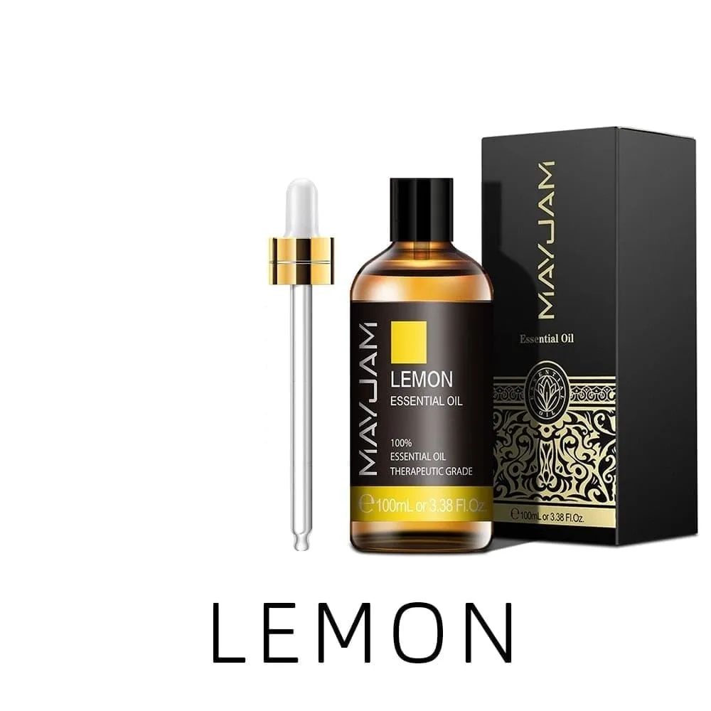 100ml Pure Natural Tea Tree Sandalwood Essential Oils Diffuser Plant Lavender