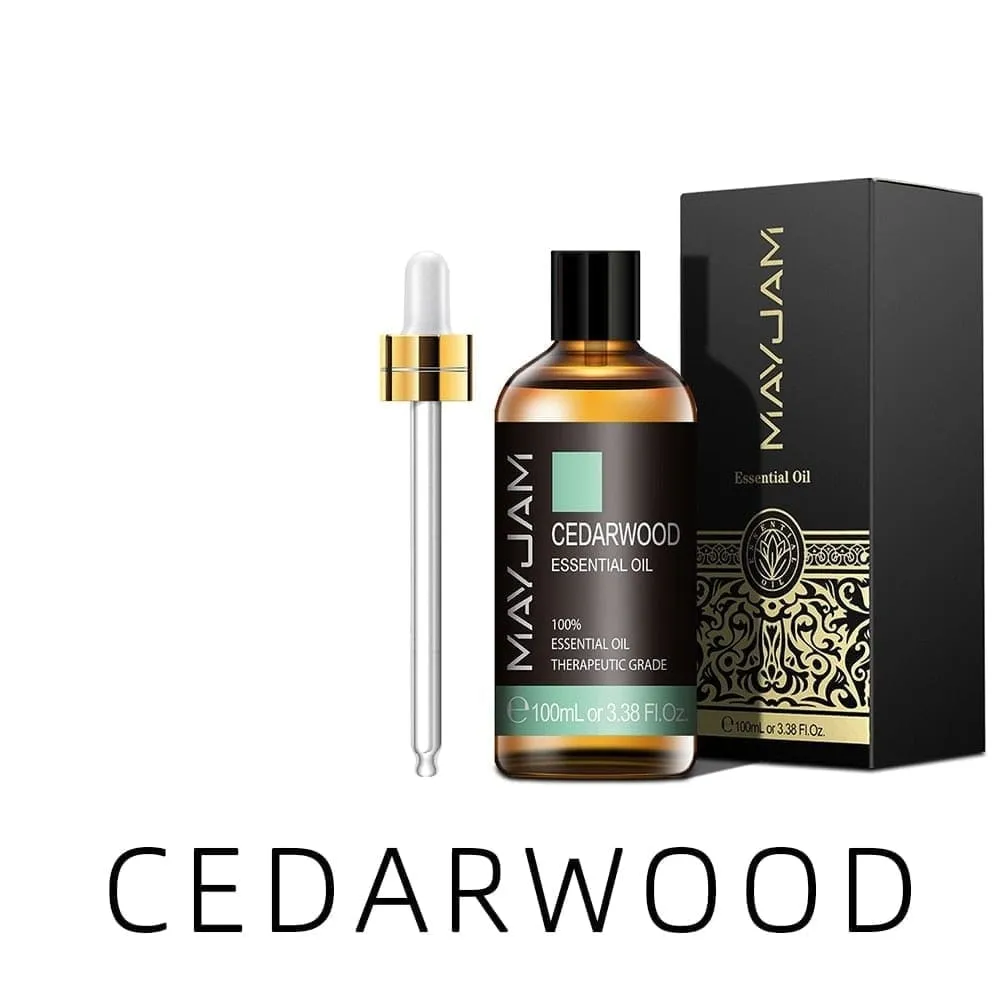 100ml Pure Natural Tea Tree Sandalwood Essential Oils Diffuser Plant Lavender