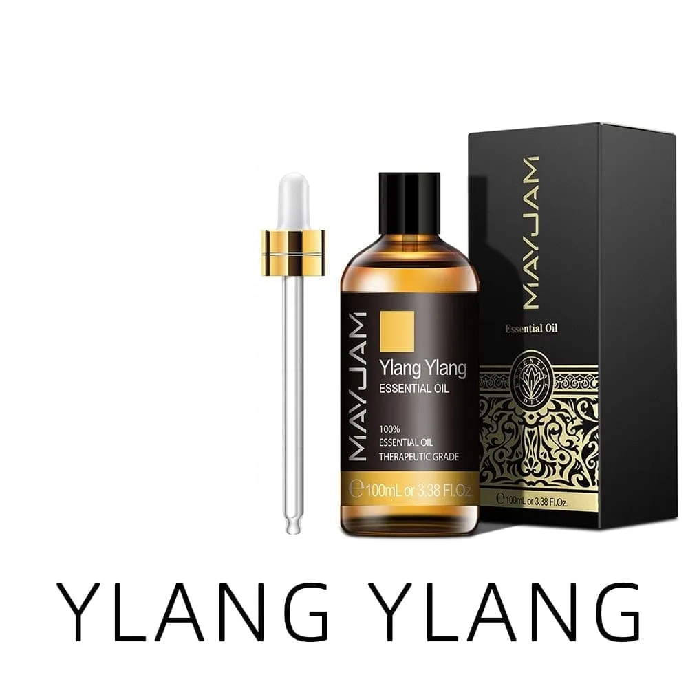 100ml Pure Natural Tea Tree Sandalwood Essential Oils Diffuser Plant Lavender