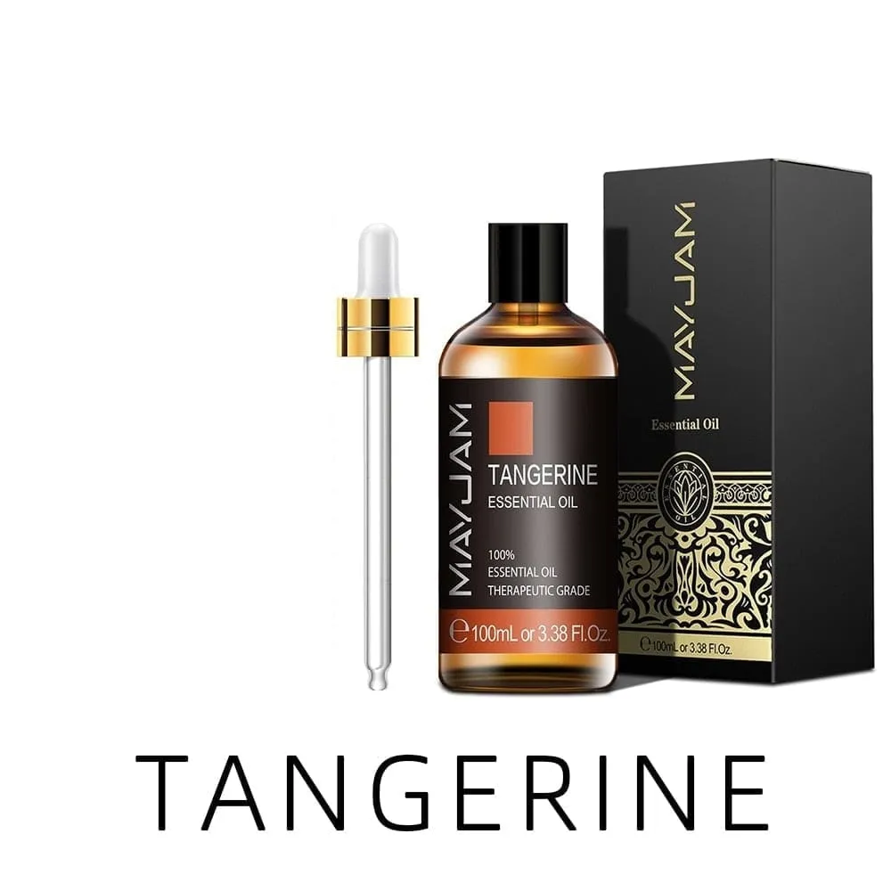 100ml Pure Natural Tea Tree Sandalwood Essential Oils Diffuser Plant Lavender