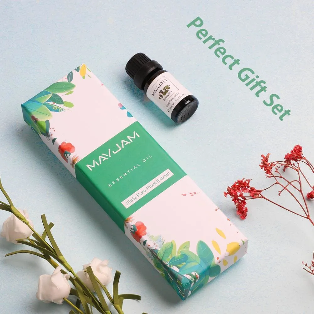 10ml Pure Plant Essential Oils 6pcs Gift Set for Aromatherapy Diffusers
