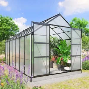 14x8x8 Outdoor Walk-in Hobby Greenhouse