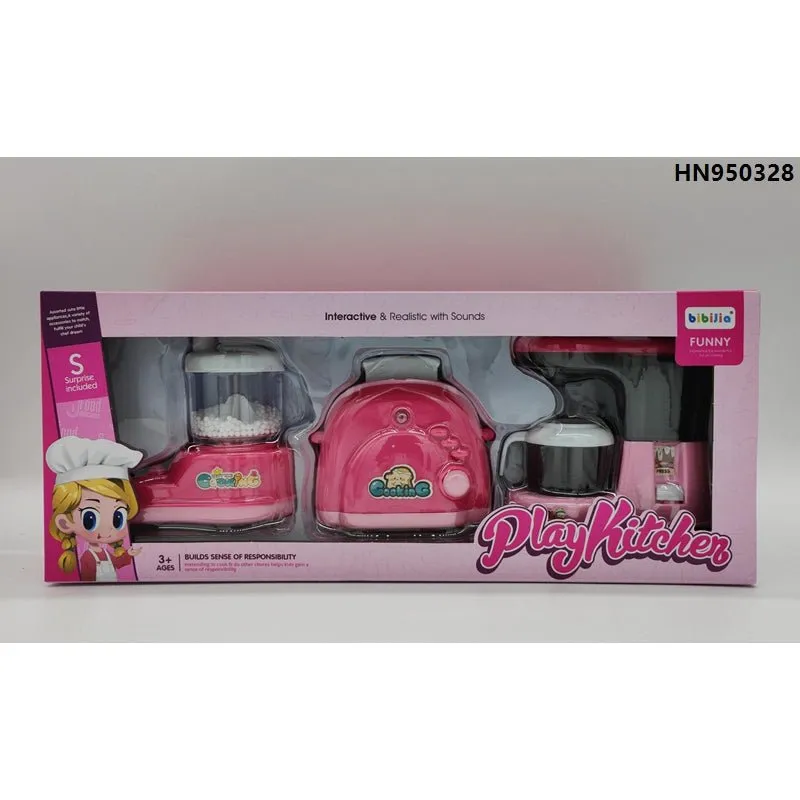 3 in 1 Play Kitchen Appliance Set