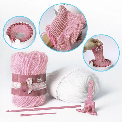 48 Needles DIY Knitting Machine | Weaving Swift | Yarn | Fiber String Ball | Wool Winder