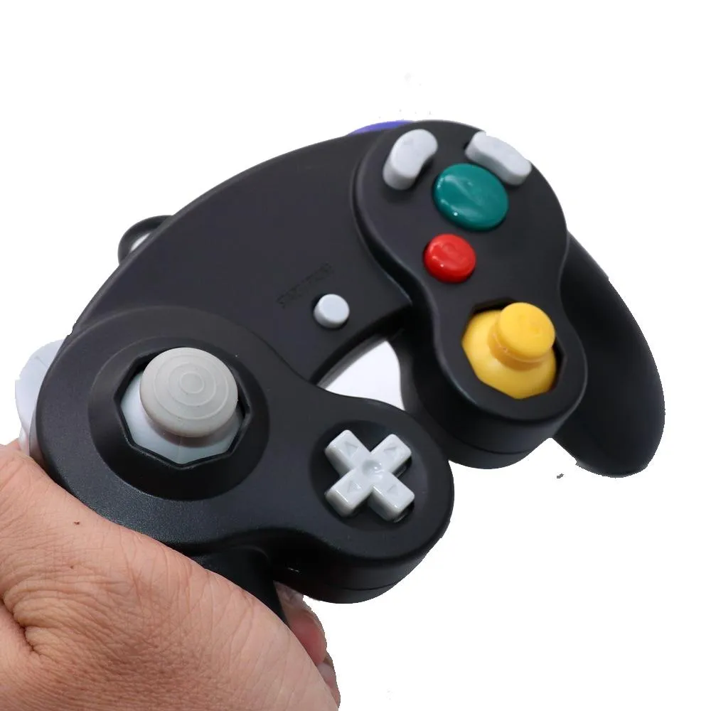5-Piece Wired Game Controller | For Nintendo NGC | Transparent Red