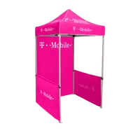 5ft x 5ft Pop Up Tent Canopy Top - T-Mobile - Pink