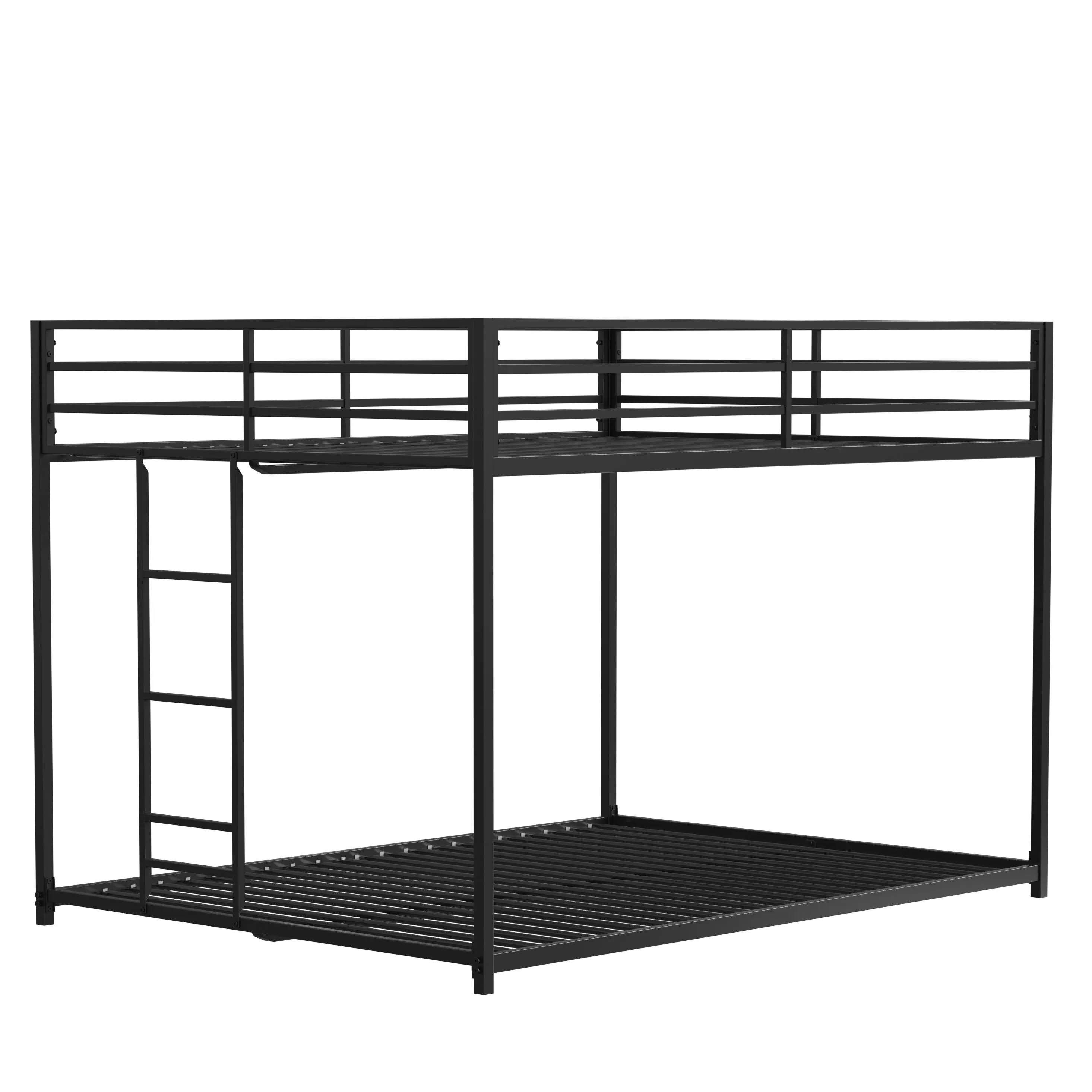 Adam - Full Over Full Bunk Bed - Black by Couch.com
