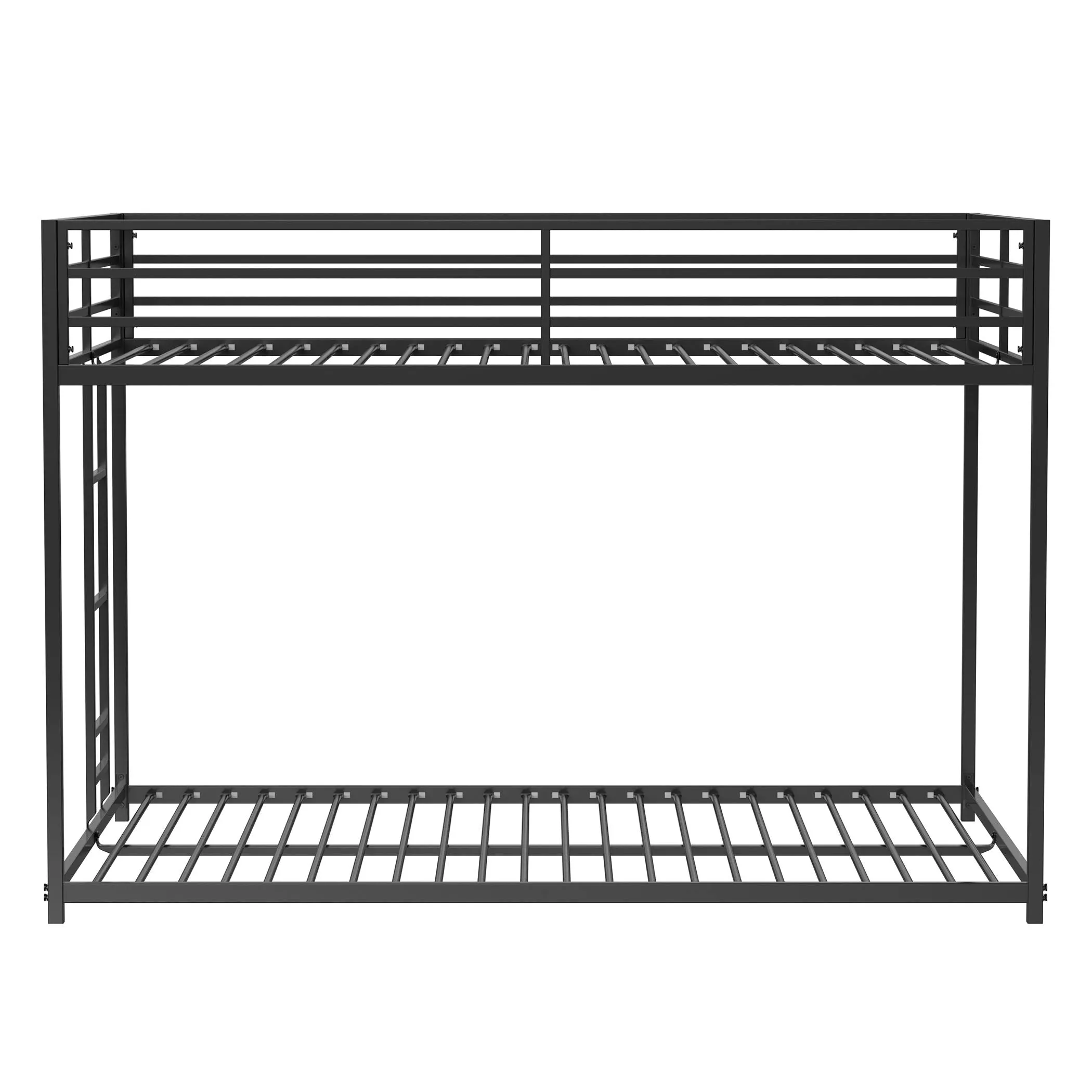 Adam - Full Over Full Bunk Bed - Black by Couch.com