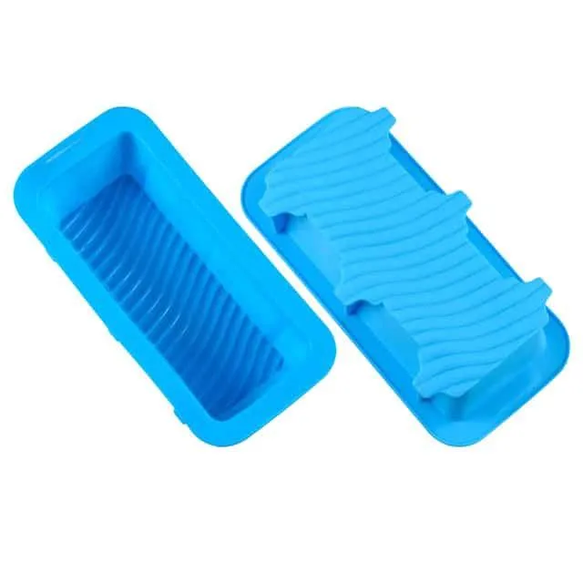 Cute Rectangular Non-Stick Eco-Friendly Silicone Baking Mold