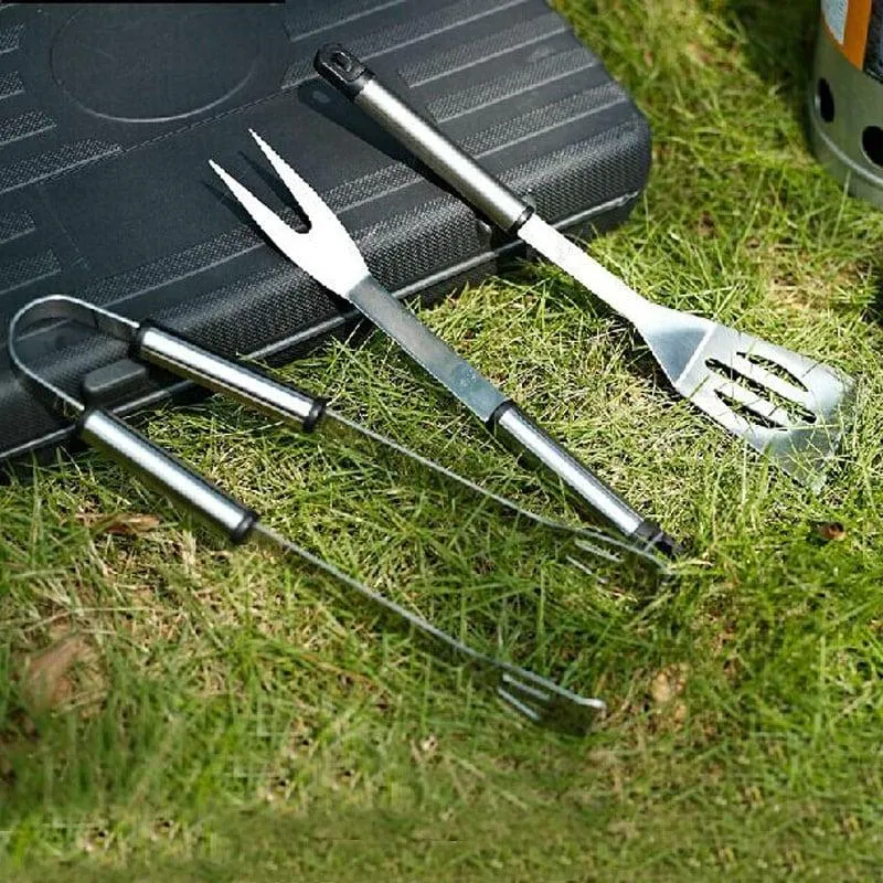 Easily Cleaned Stainless Steel BBQ Tool Set