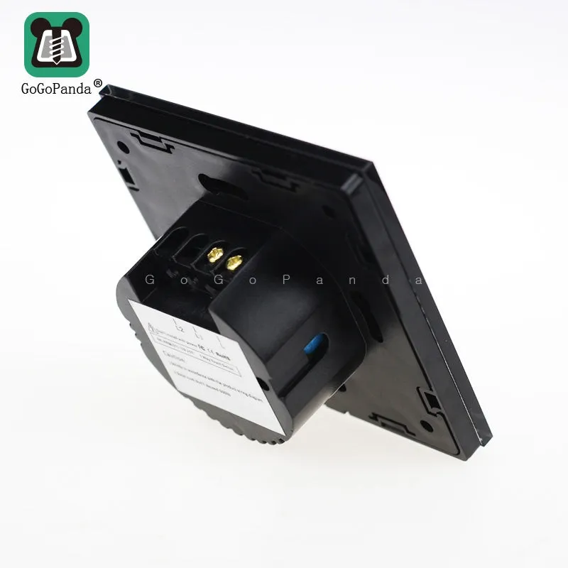 Free Shipping EU Standard 1 Gang 2 Gang 3 Gang 1 Way Wall Light Controler Smart Home Automation Touch Switch EU-1G1W