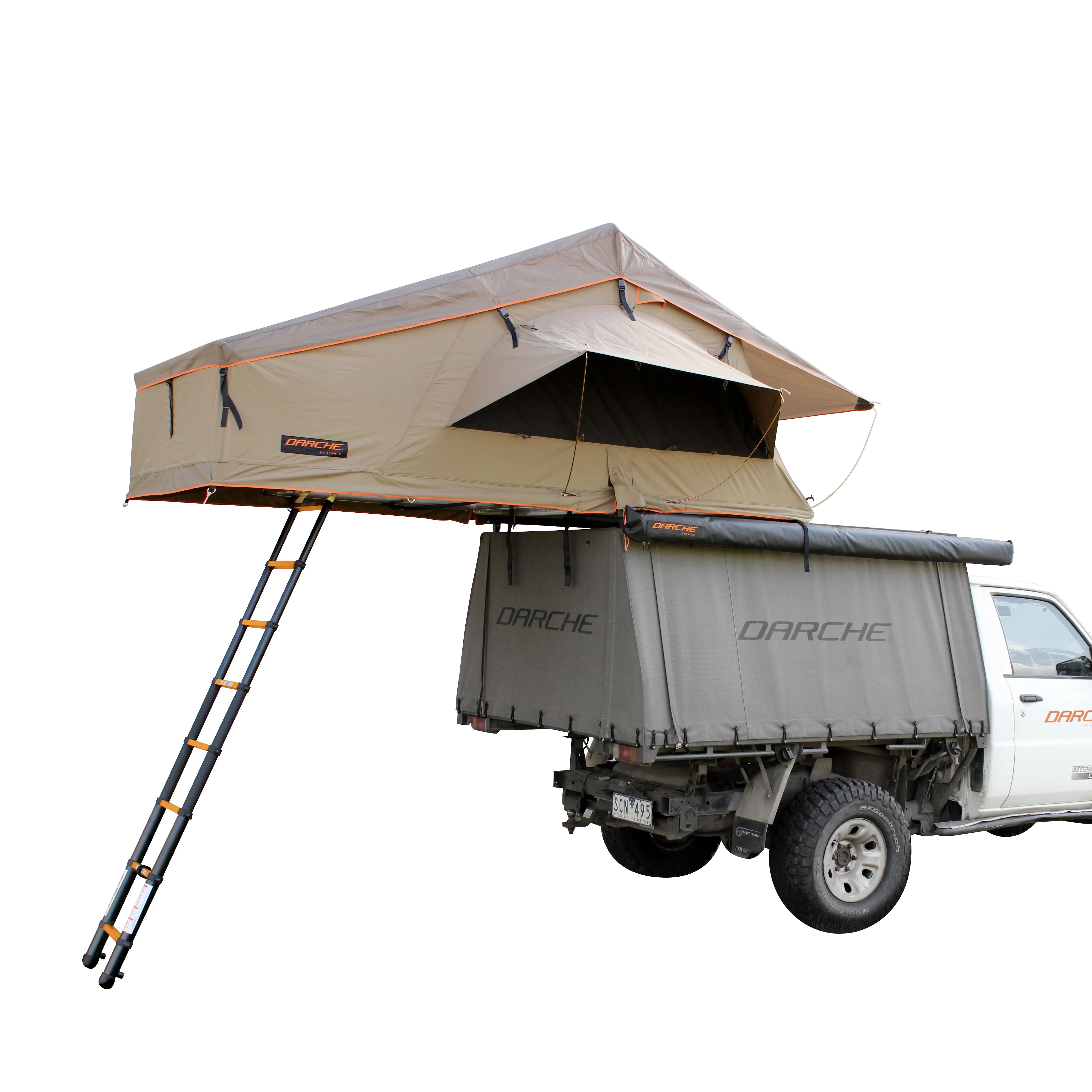 Hi-View 1400 Roof Tent With Annex - Darche - T050801605C