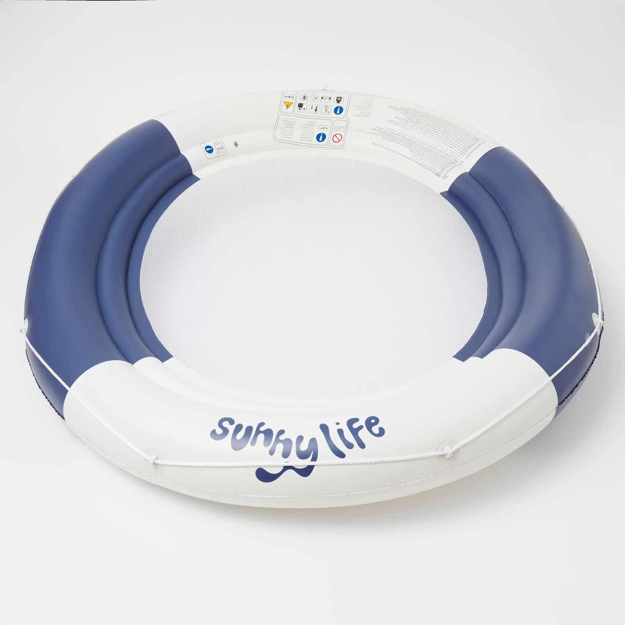 Le Weekend Navy Luxe Twin Hammock Float