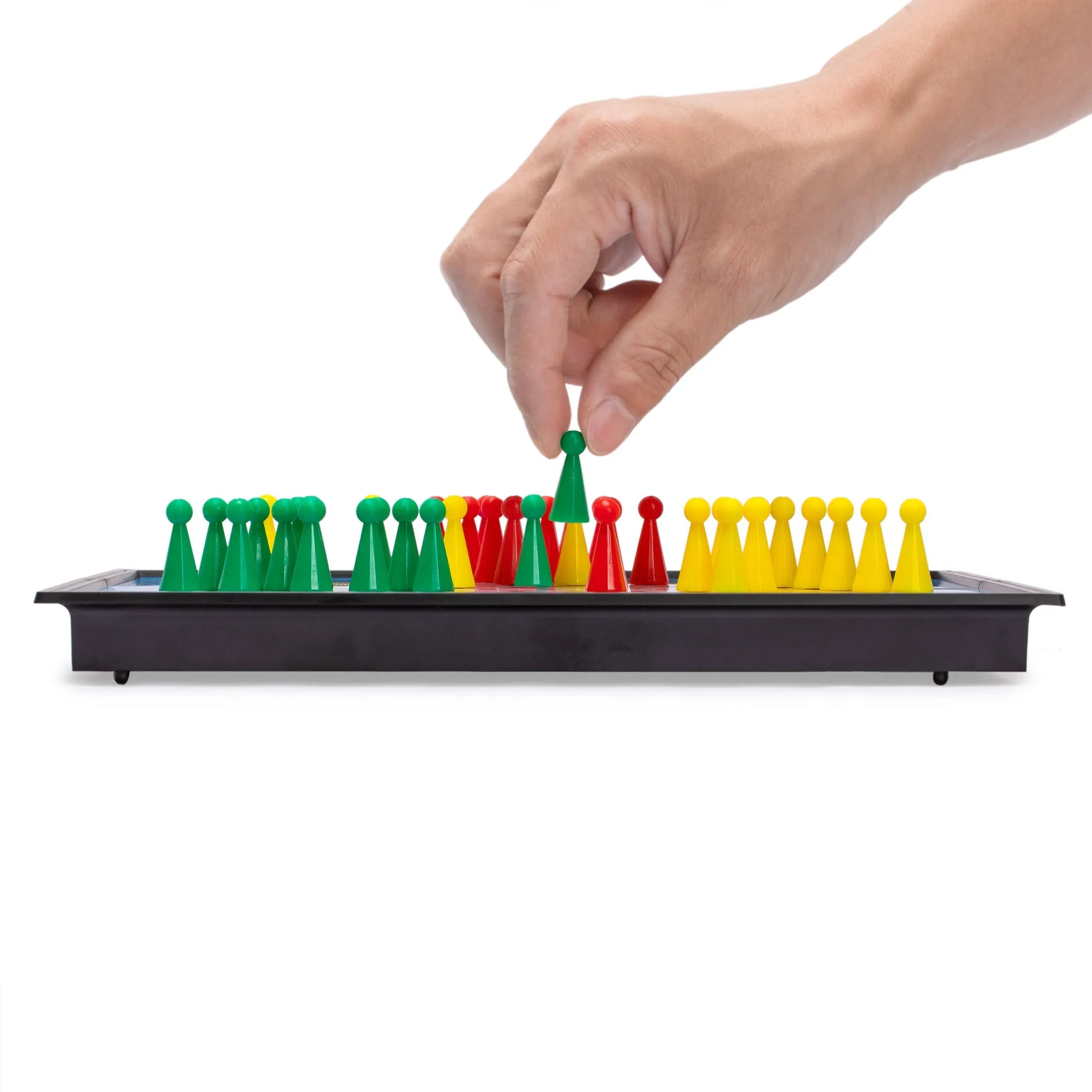 Magnetic Chinese Checkers Halma Travel Set, 9.8"