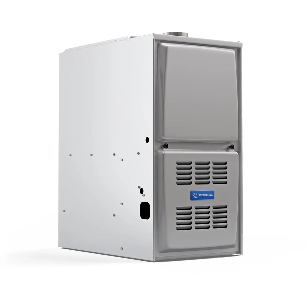 MRCOOL® Signature Series 80% AFUE 110K BTU 2000 CFM Upflow/Horizontal Single-Stage Multi-Speed ECM Motor Furnace with 21" Cabinet - MGM80SE110C5A