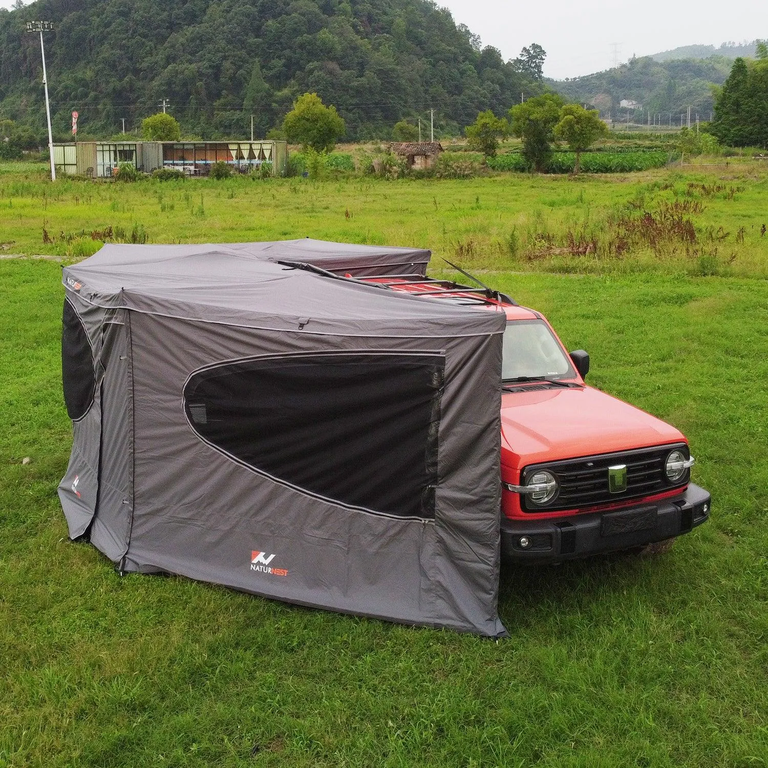Naturnest 270 Car Awning Plus Room Passenger side（awning awning room)