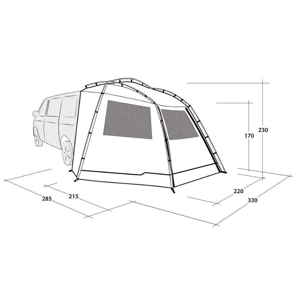 Outwell Woodcrest Awning Package - Awning, Carpet &amp; Footprint Package