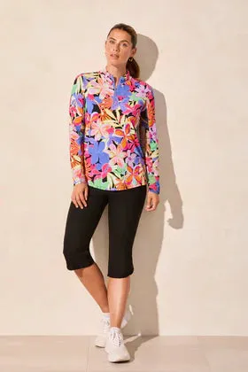 Performance Long Sleeve Top-Bloom