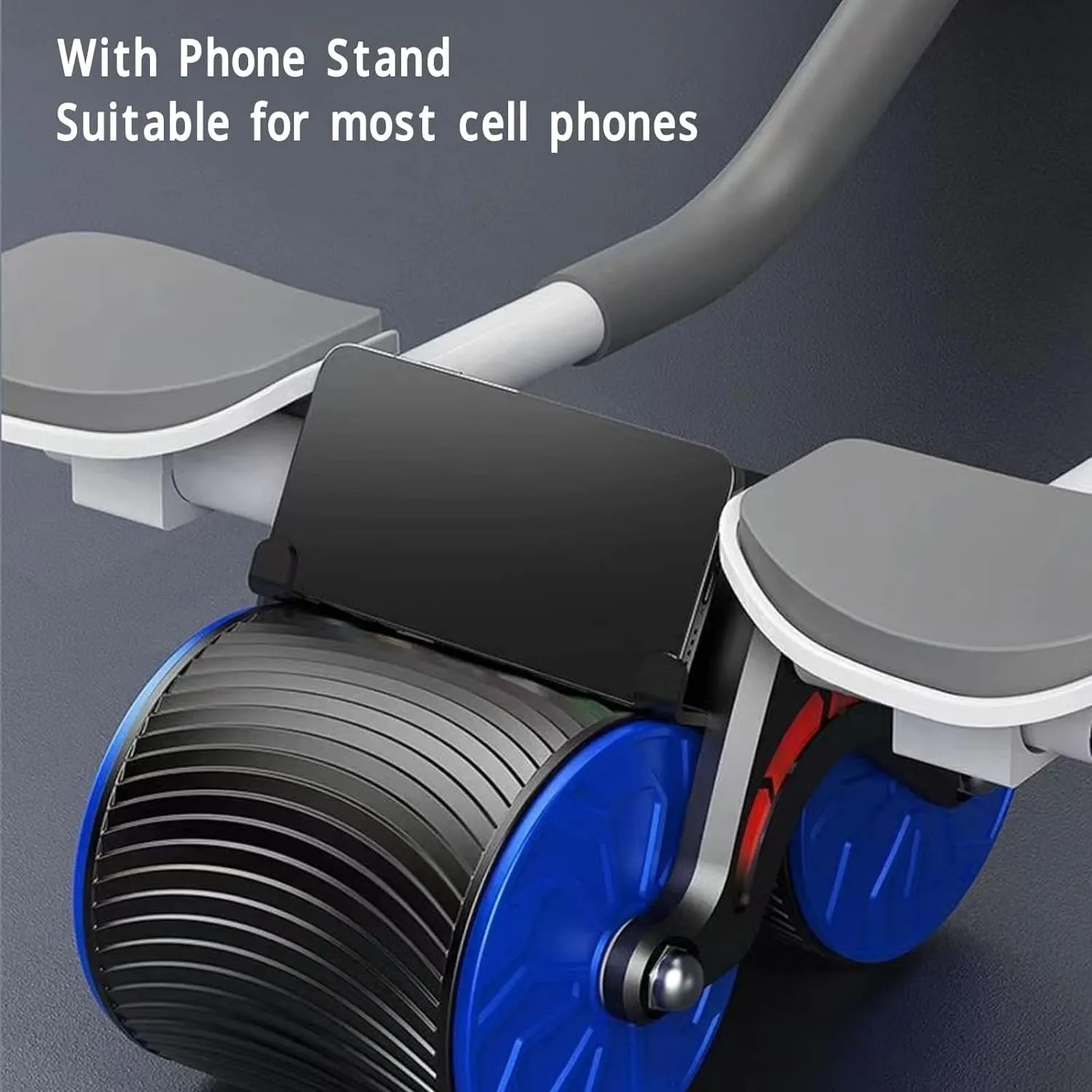 Plank Ab roller Wheel |  Automatic Rebound 2 In 1 For Abs Workout |  Abdominal Fitness Wheel for men women |  Dynamic Core Trainer Plank Exercise Wheel (Blue)