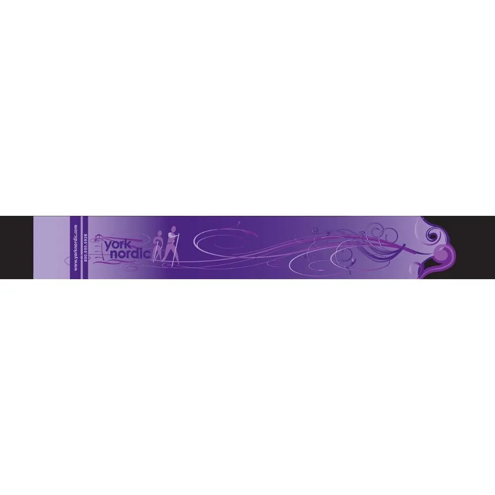 Purple Haze Walking Poles - Pair w-flip locks, detachable feet and travel bag - For Heights up to 6’2”