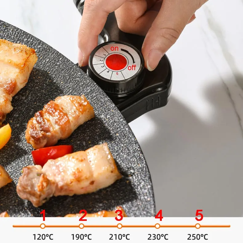 Quality LifeNon-Stick Electric Indoor Grill Pan