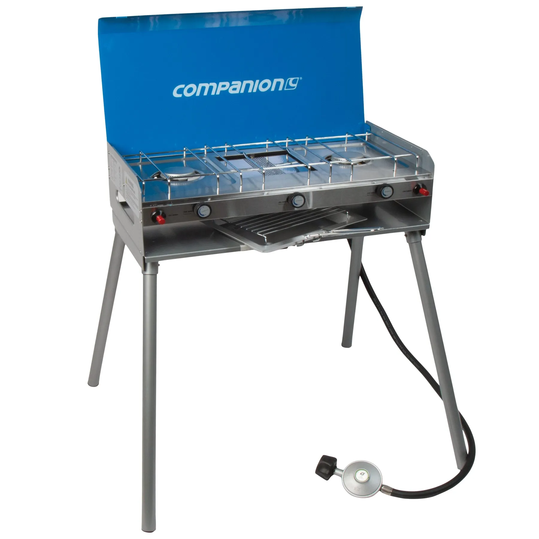 RV 2 Burner Regulated Stove & Grill
