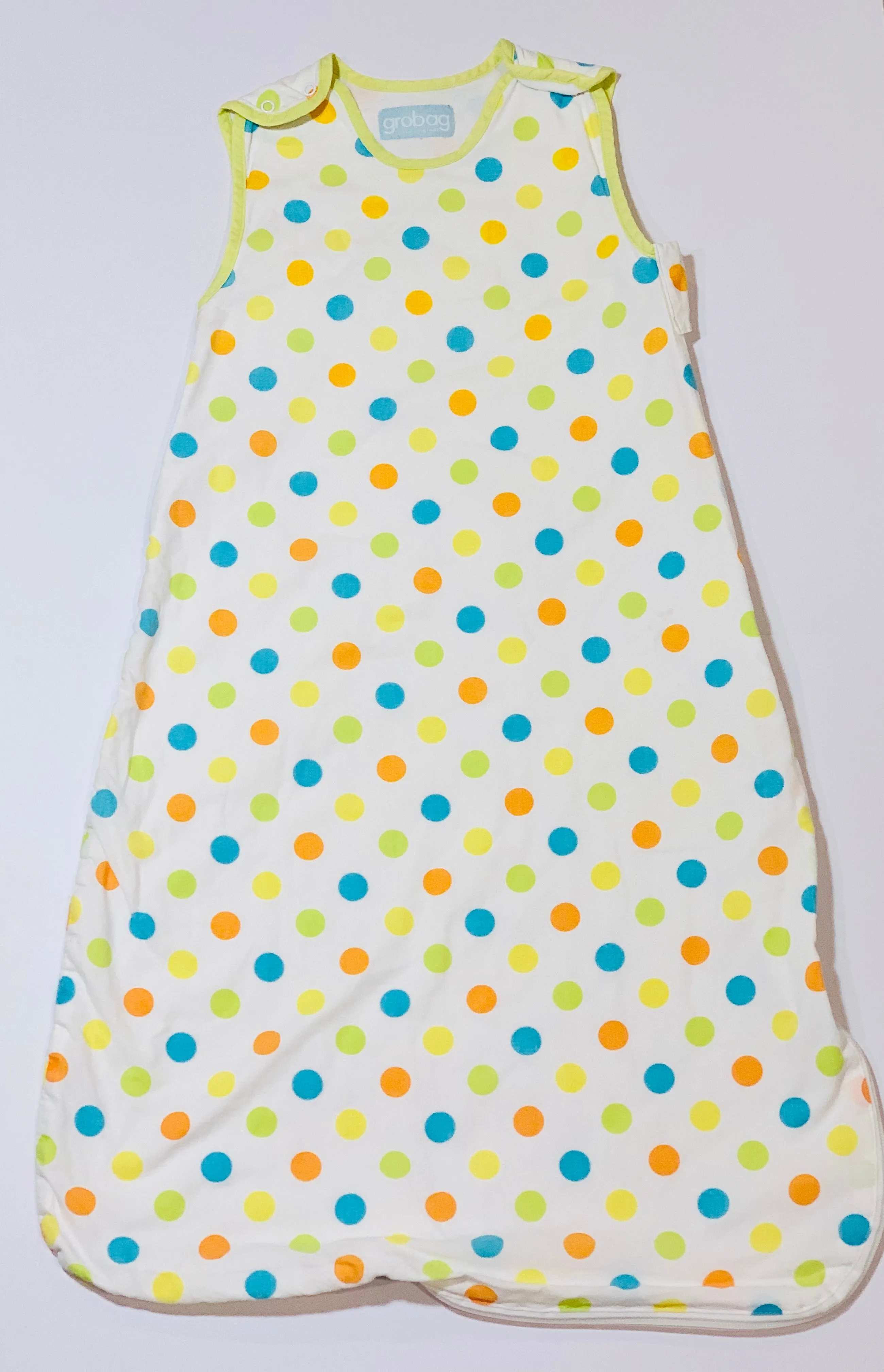 Spotty 1.0 tog sleeping bag - Size 6-18 months