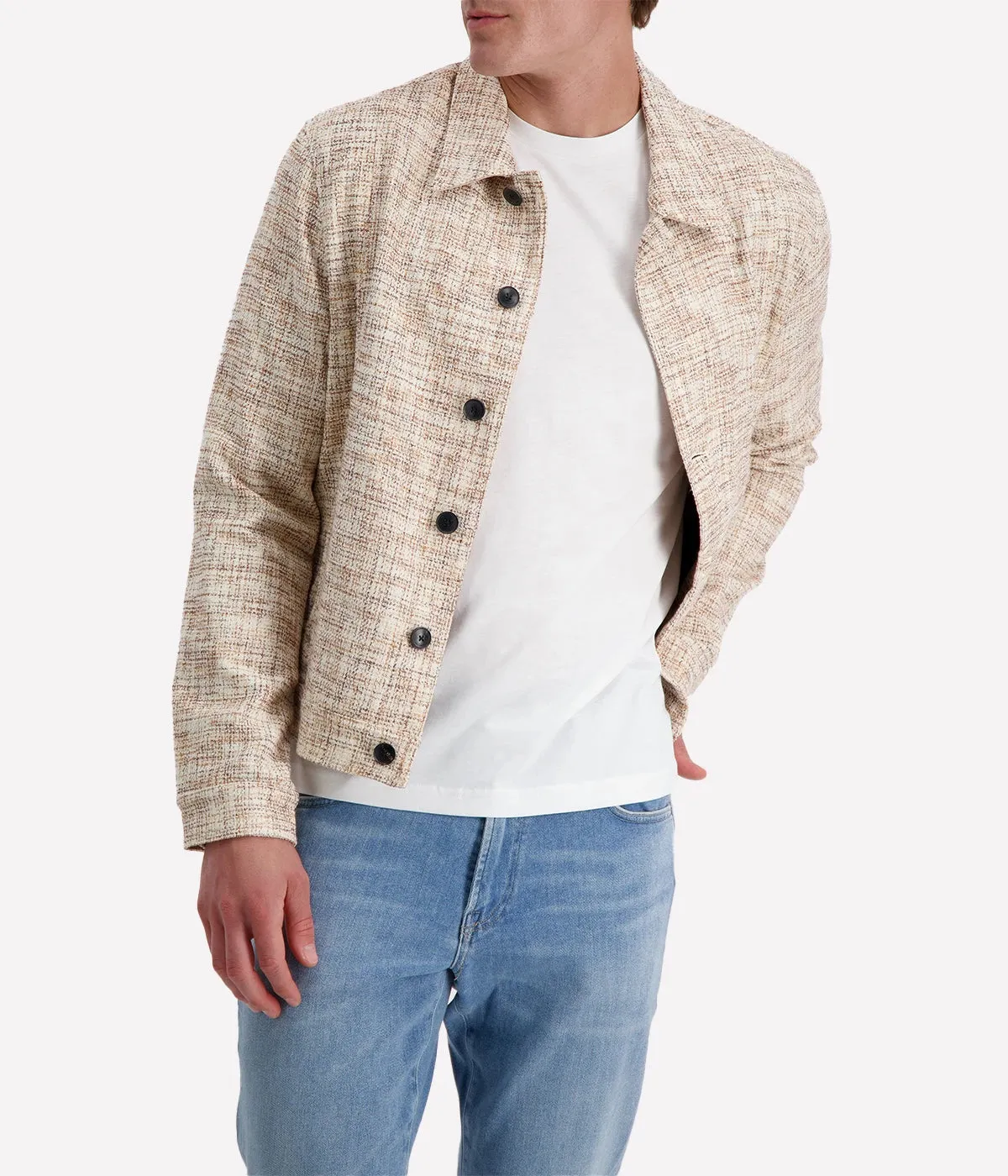 Trucker Jacket in Natural