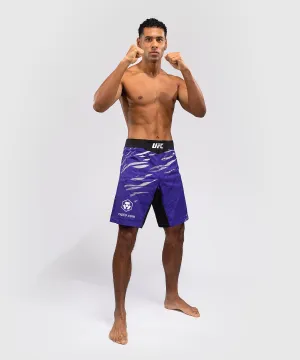 UFC Fusion by Venum Authentic Fight Night Mens Fight Short - Long Fit- Purple