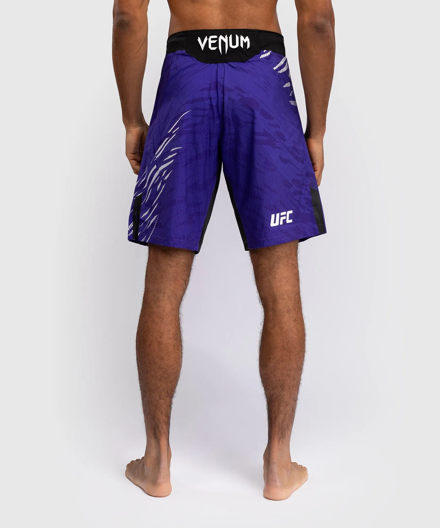 UFC Fusion by Venum Authentic Fight Night Mens Fight Short - Long Fit- Purple