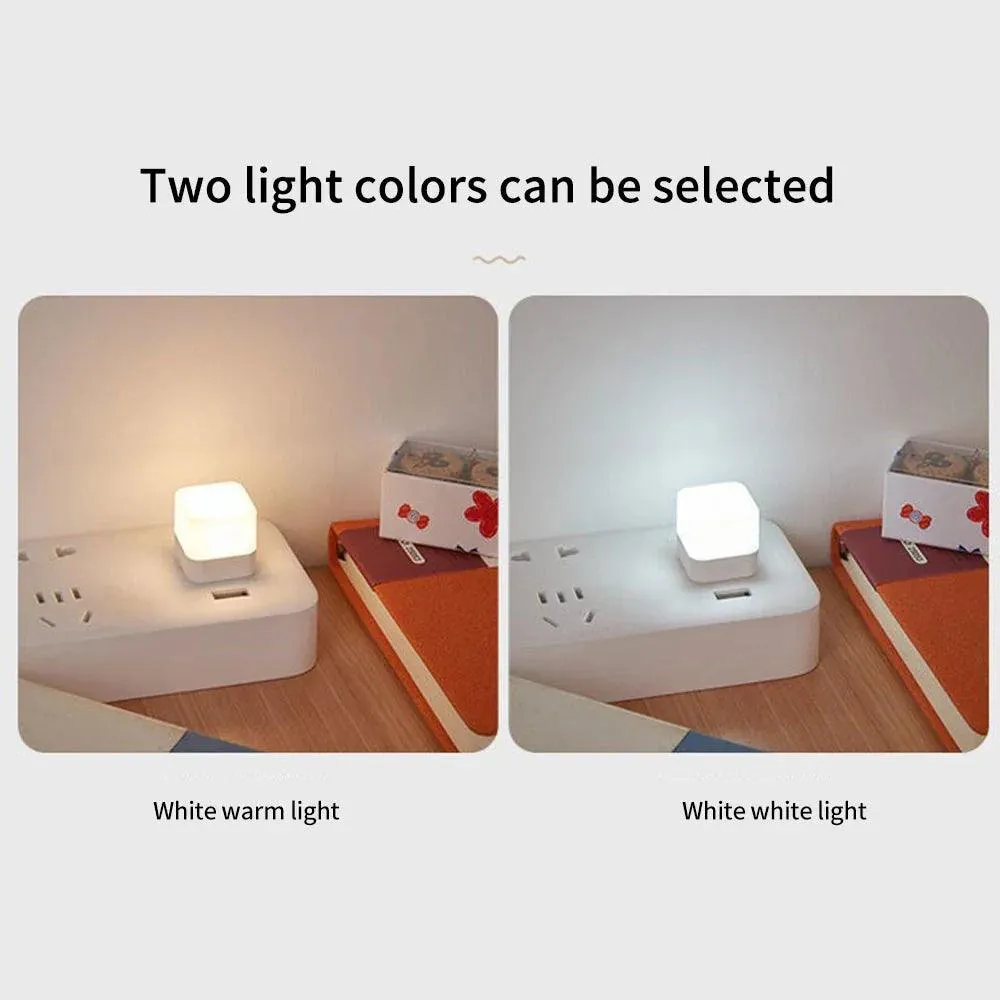 USB Night Light: Compact Mini Lamp for Reading & Travel